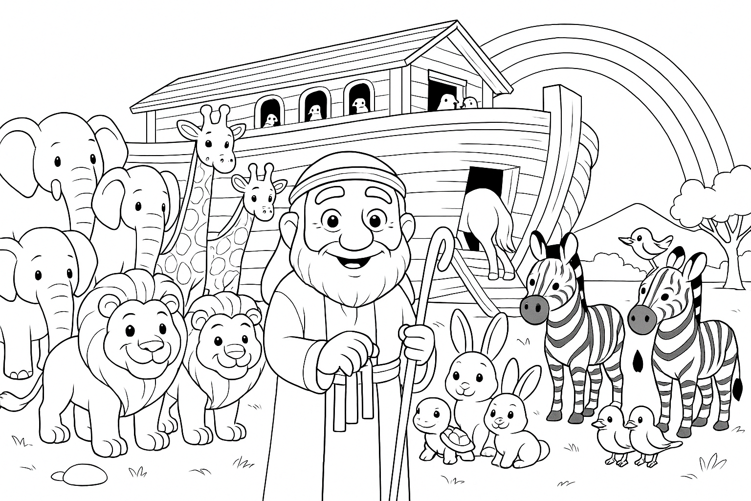20250417_0647_Animal Ark Coloring Page_remix_01js1j6jajfrd8ewzk7axf35jz