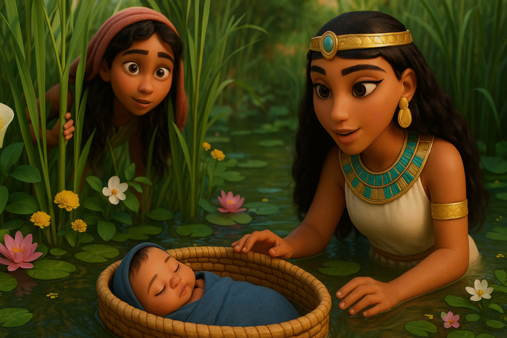20250423_1258_Finding Baby Moses_simple_compose_01jshnss7efy3v9m6aqyt34gje