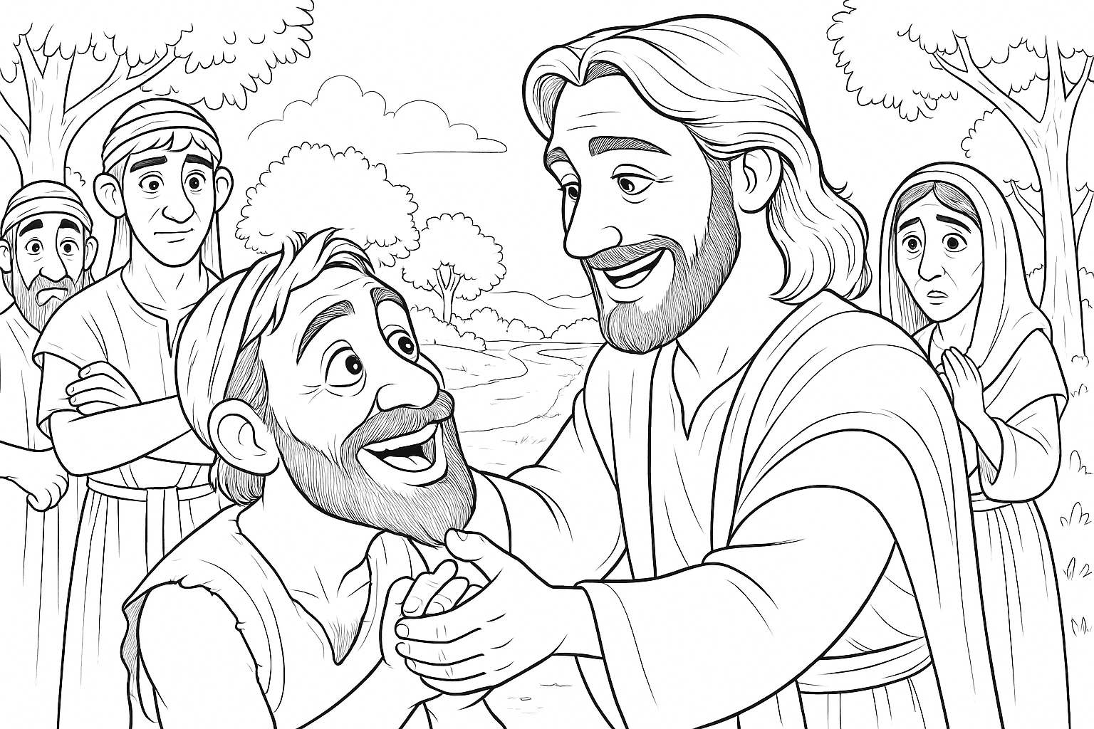 20250423_1456_Biblical Scene Coloring Page_remix_01jshwjt1ffbqv4d6zbvj15wd3